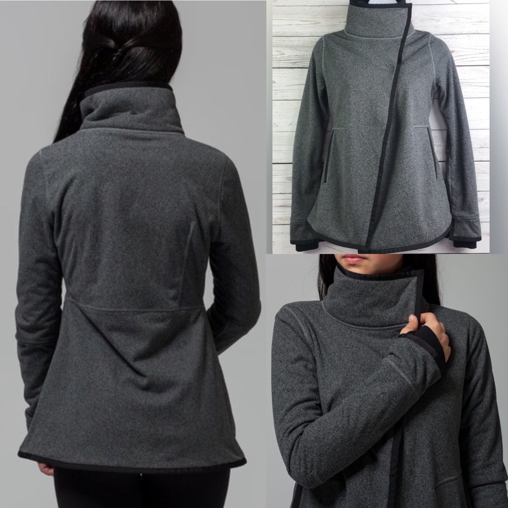 COZY😍LULULEMON IVIVVA Big Business Wrap 12 Fleece